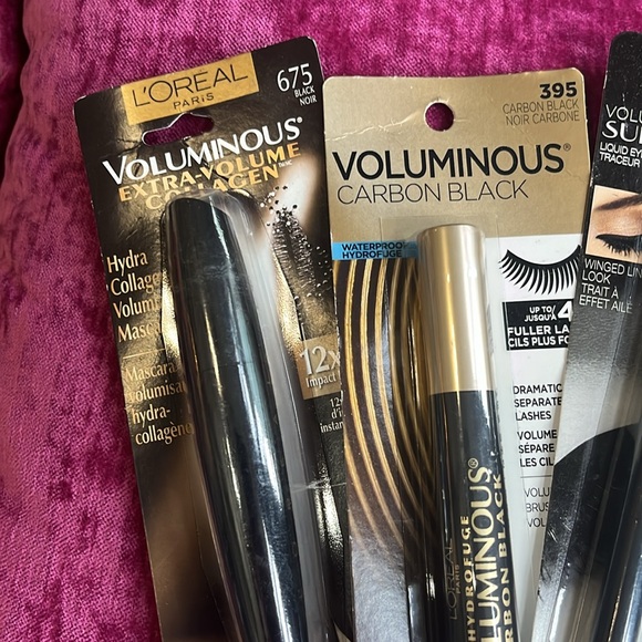 6 pc L’Oréal Eye makeup lot, mascara, brows, blonde, black, brown, eyeliner new - Picture 2 of 6